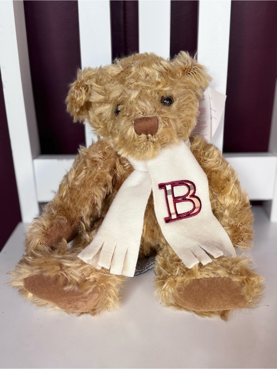 Burberry Other - Vintage 2000's Burberry
Fragrance Teddy Bear plush with Monogram 'B' Scarf